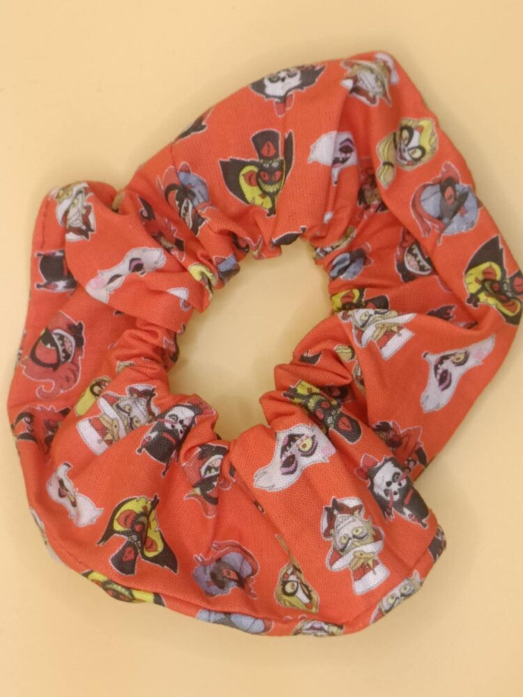 Hazbin Hotel Inspired Large Scrunchie