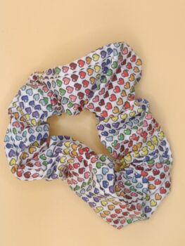 Hearts Inspired Large Scrunchie