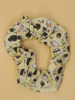 Sushi Inspired Large Scrunchie