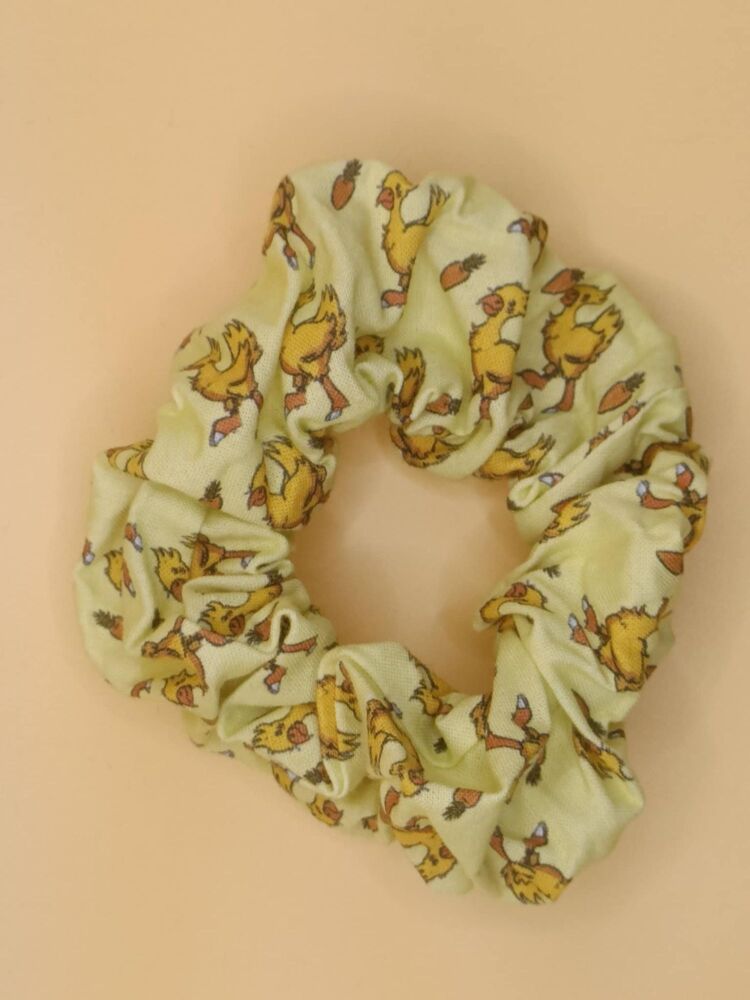 Final Fantasy Chocobo Inspired Large Scrunchie
