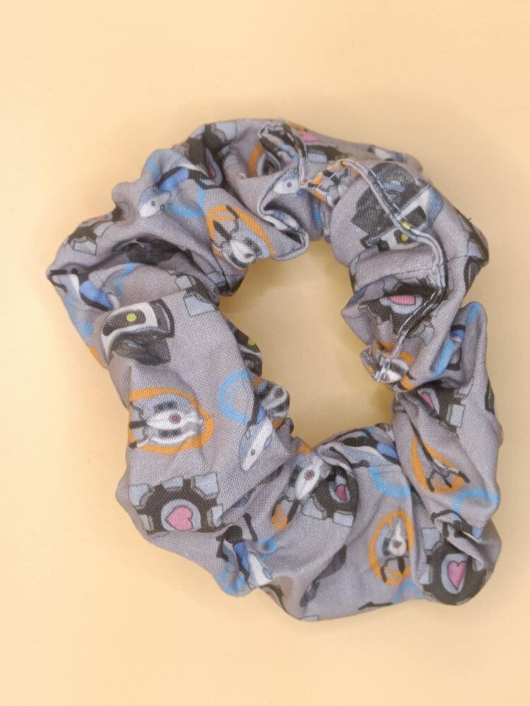 Portal Inspired Large Scrunchie