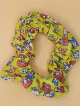 Sonic Inspired Large Scrunchie