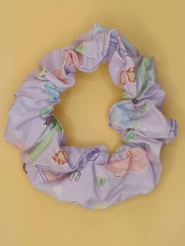 Video Game Controller Inspired Large Scrunchie
