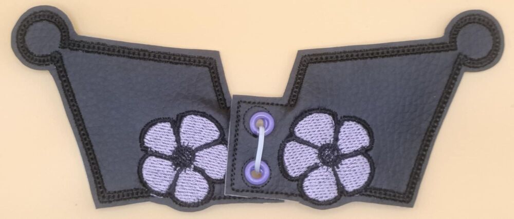 Kuromi Inspired Shoe Wings