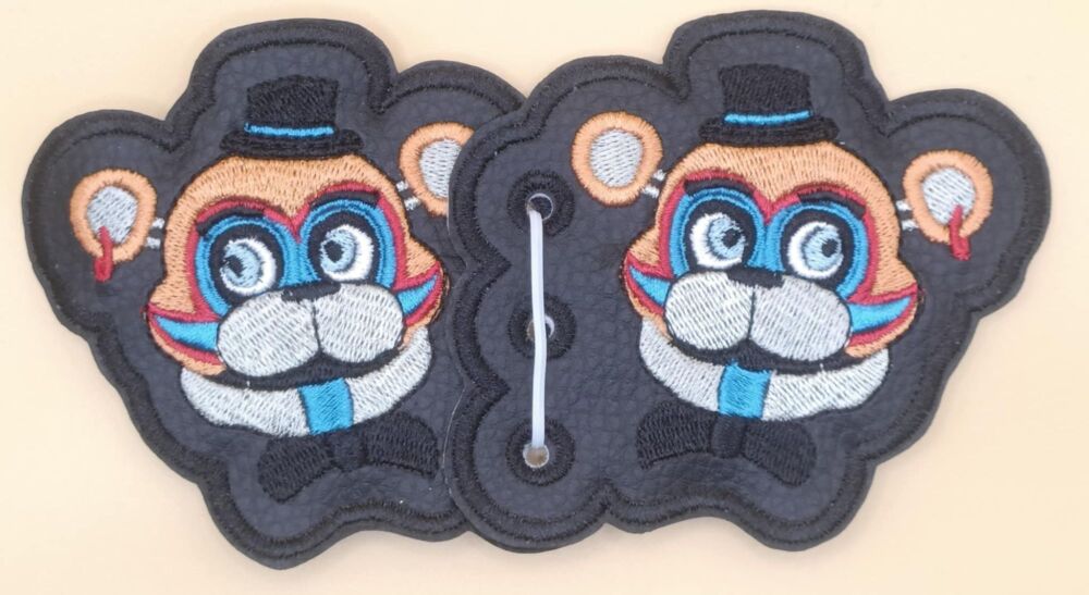 FNAF Glamrock Freddy Inspired Shoe Wings