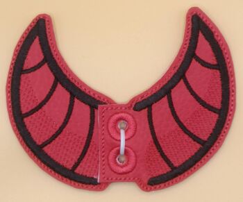 Devil Horns Shoe Wings
