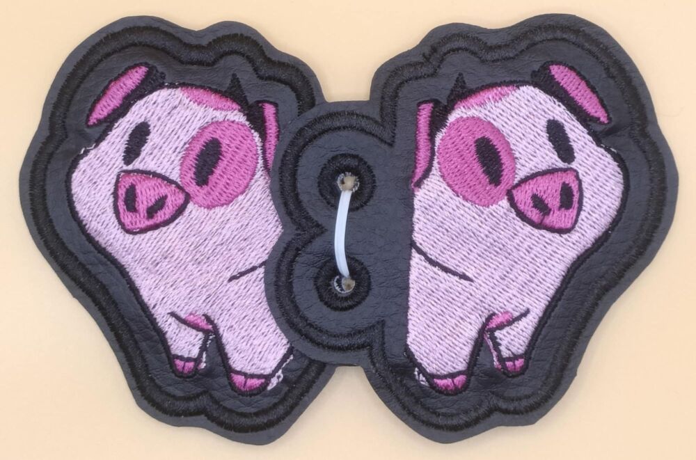 Hazbin Hotel Fat Nuggets Inspired Shoe Wings