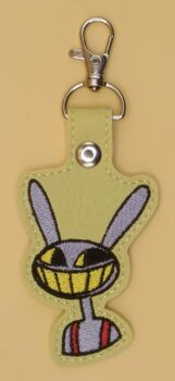 DC Jax Inspired Embroidered Keyring