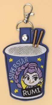 KPDH Rumi Inspired Embroidered Keyring