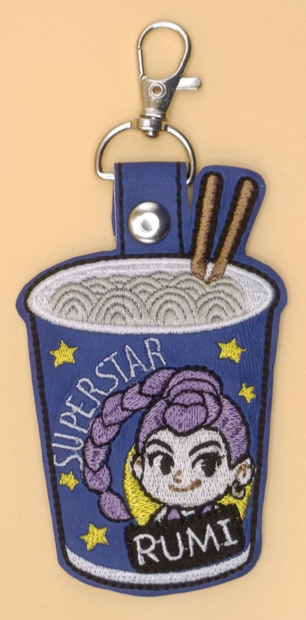 KPDH Rumi Inspired Embroidered Keyring