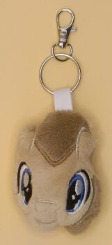 Dr Whooves Inspired Plush Head Keyring