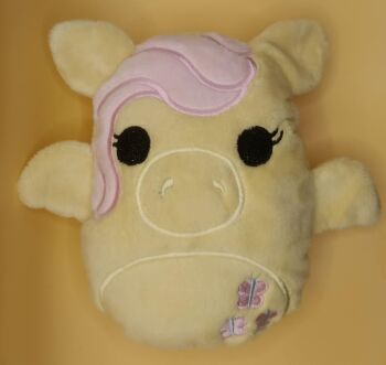 Fluttershy Inspired Plush Squish Pony.