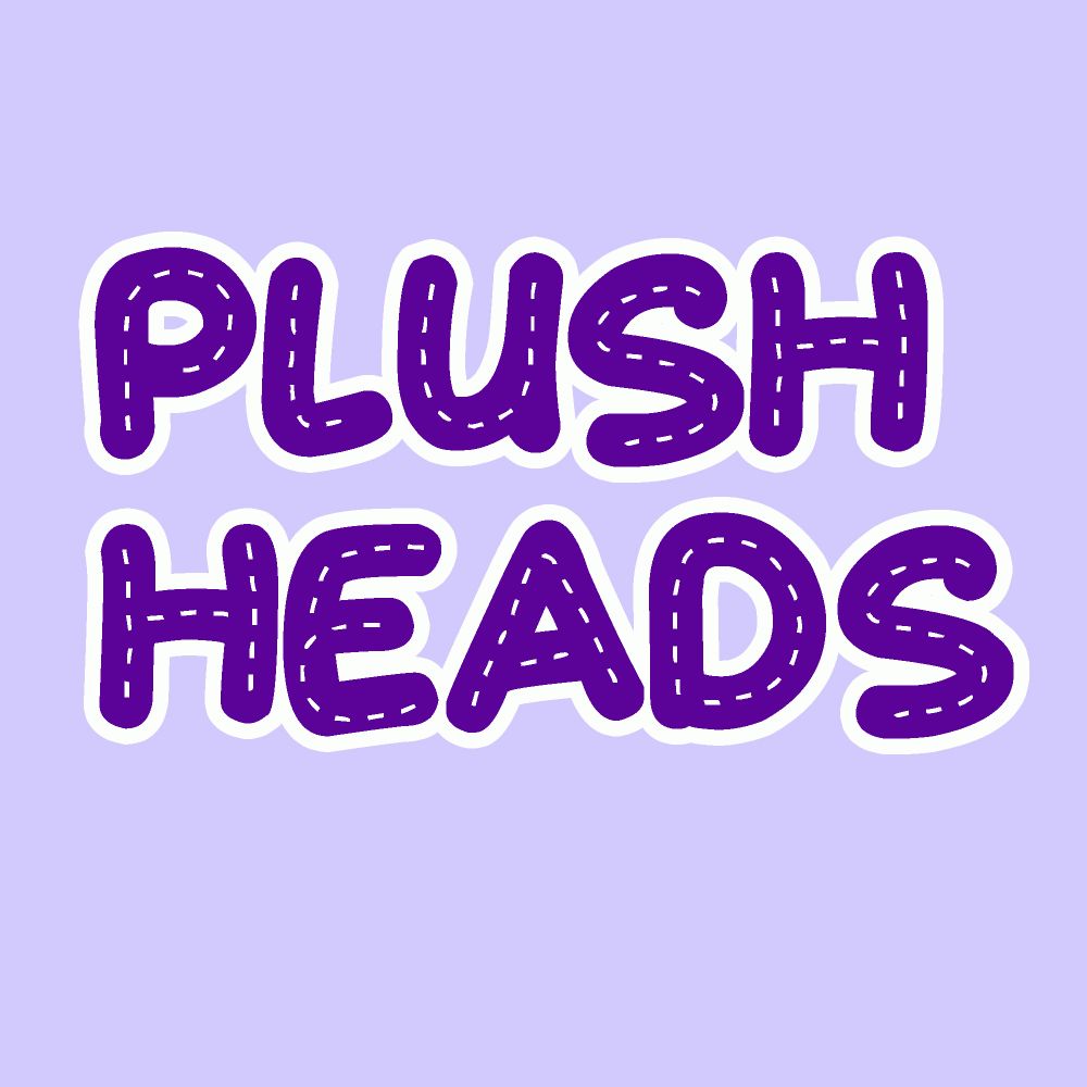 Plush Head Keyrings