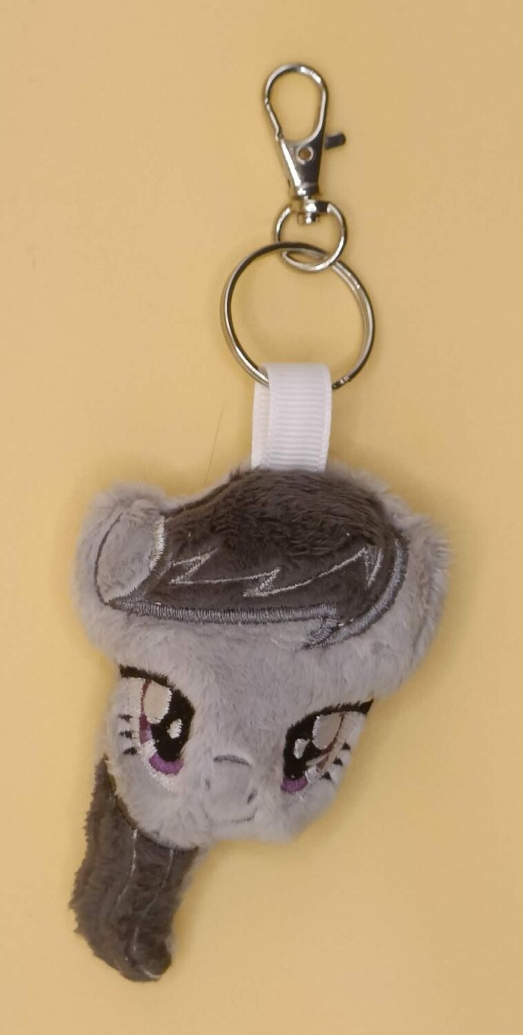 Octavia Inspired Plush Head Keyring.