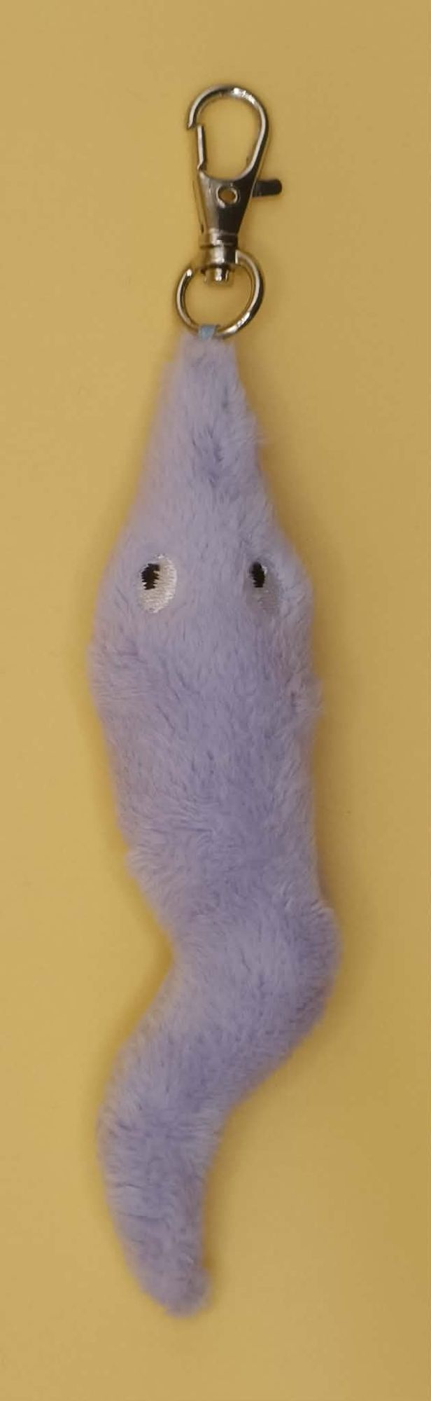 Lilac Worm On A String Inspired Plush.