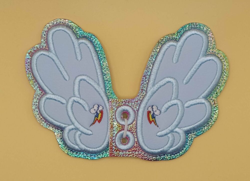 Rainbow Dash Inspired Shoe Wings