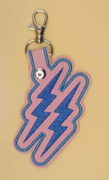 Firefly Cutie Inspired Embroidered Keyring