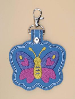 Misty Brightdawn Cutie Mark Inspired Embroidered Keyring