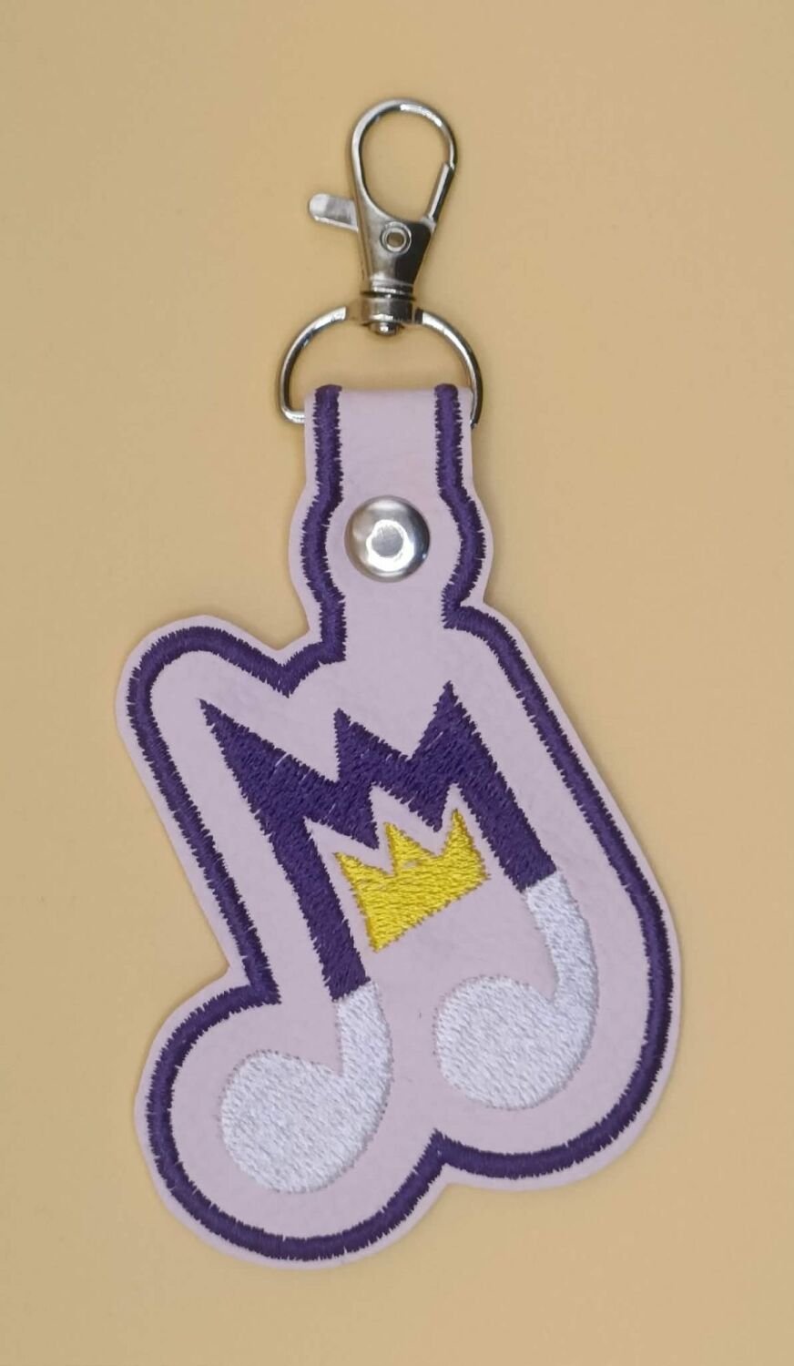 Pipp Petals Cutie Mark Inspired Embroidered Keyring