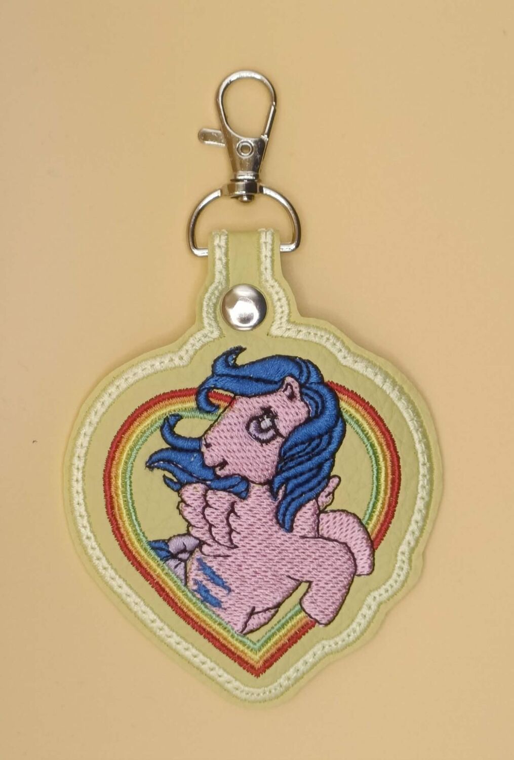 Firefly Inspired Embroidered Keyring