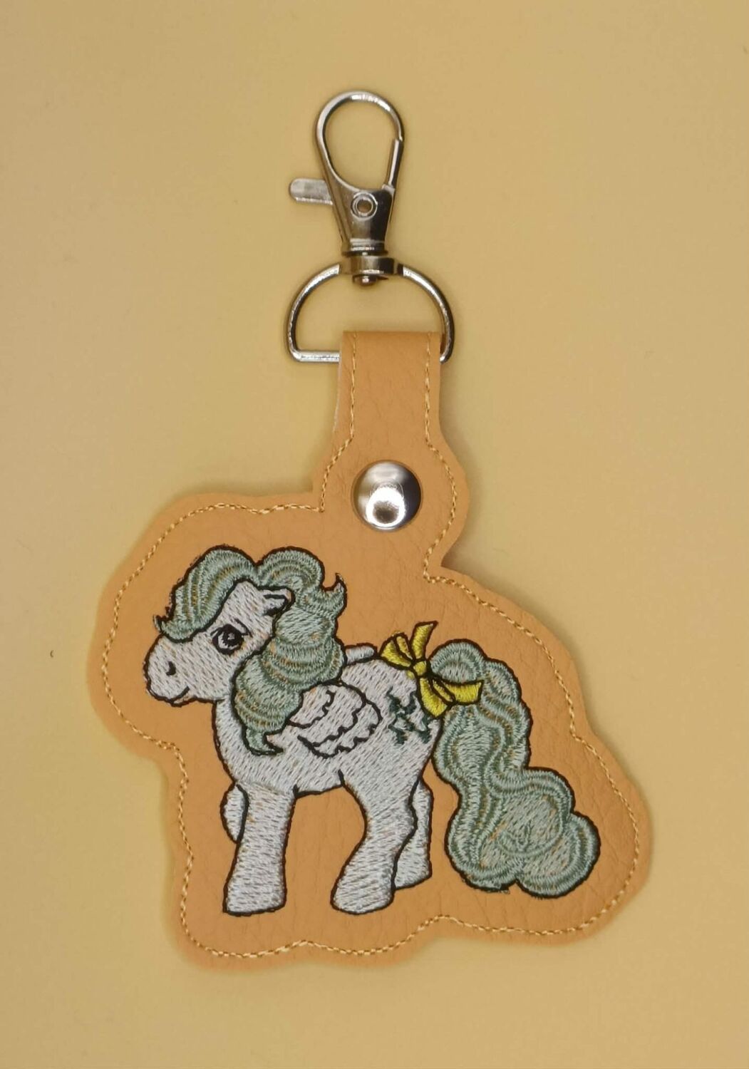 Medley Inspired Embroidered Keyring