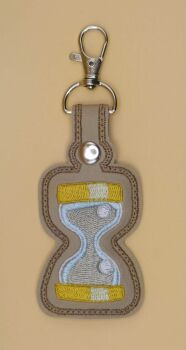 Dr Whooves Cutie Mark Inspired Embroidered Keyring