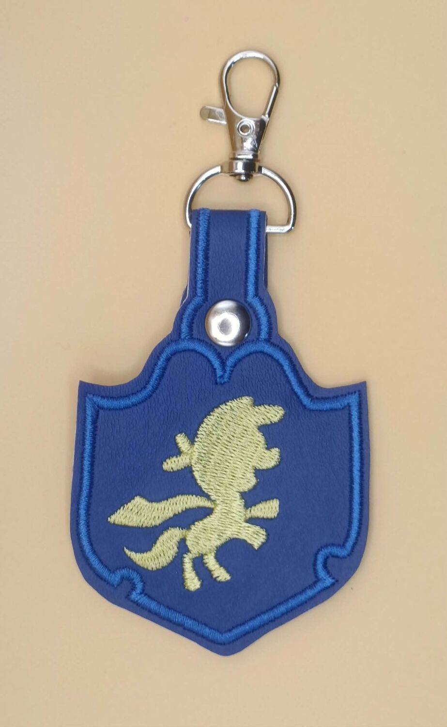 Cutie Mark Crusaders Inspired Embroidered Keyring