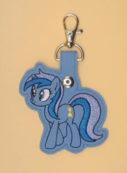 Minuette Inspired Embroidered Keyring