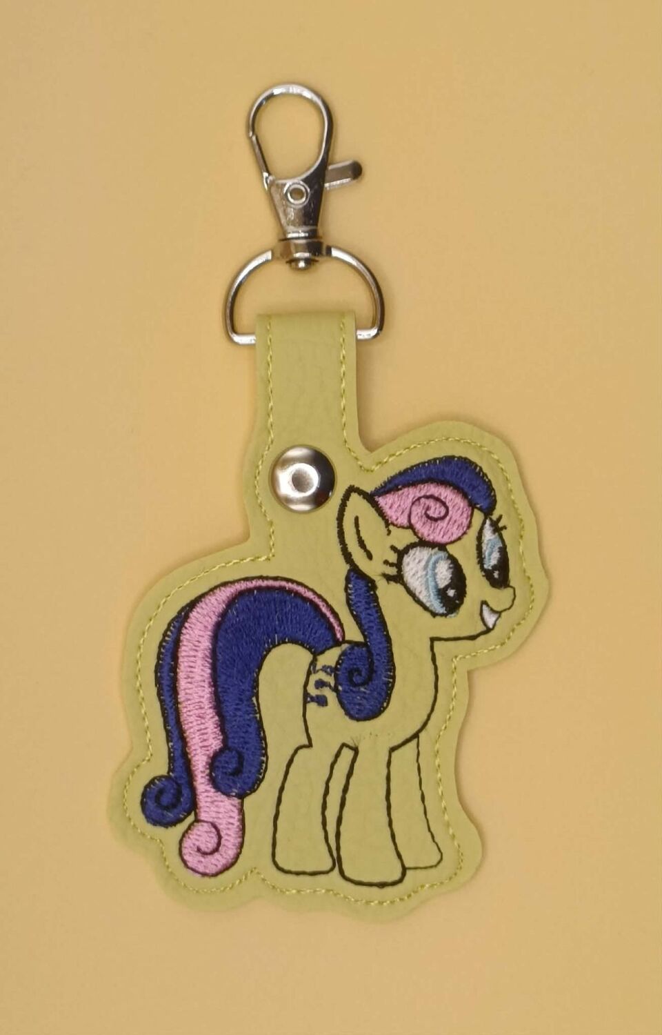 Sweetie Drops/Bon Bon Inspired Embroidered Keyring