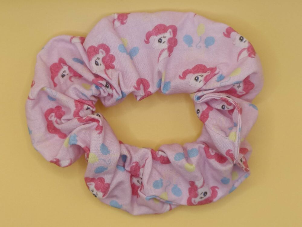 Pinkie Pie Inspired Large Scrunchie