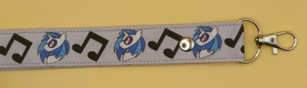 DJ Pone (Viynl Scratch) Inspired Lanyard