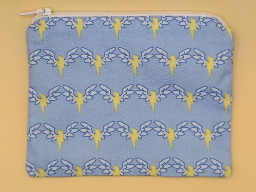 Zip Pouch Made With Wonderbolt Inspired Fabric