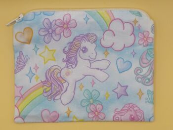 Zip Pouch Made With Sunny Daze Inspired Fabric