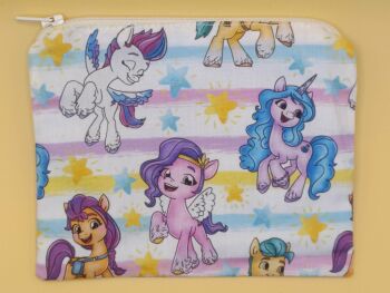 Zip Pouch Made With Generation 5 Inspired Fabric