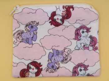 Zip Pouch Made With Generation 1 Inspired Fabric (G1C)