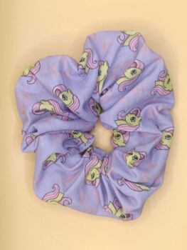 Fluttershy Inspired Large Scrunchie