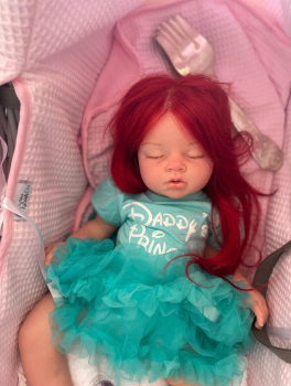 Custom Ariel inspired Disney princess The Little Mermaid Doll