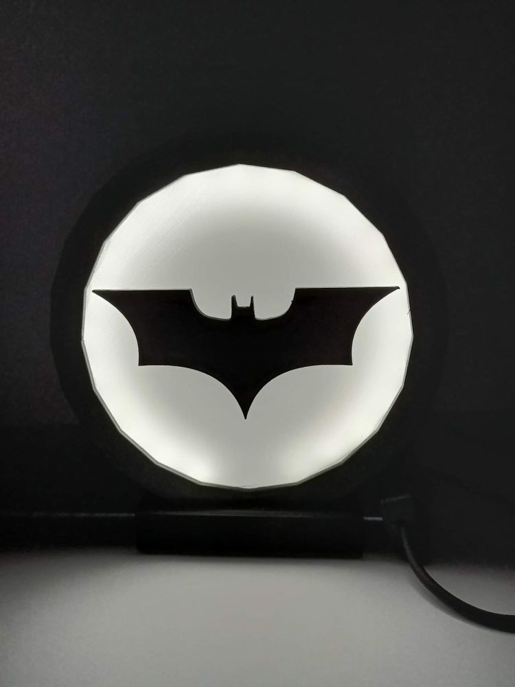 Bat Signal Light Box