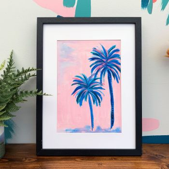 'Tropical Palms' Print