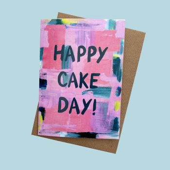 'Happy Cake Day' Greetings Card