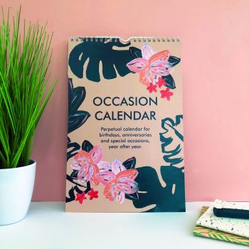 Perpetual Occasion Calendar - Plants