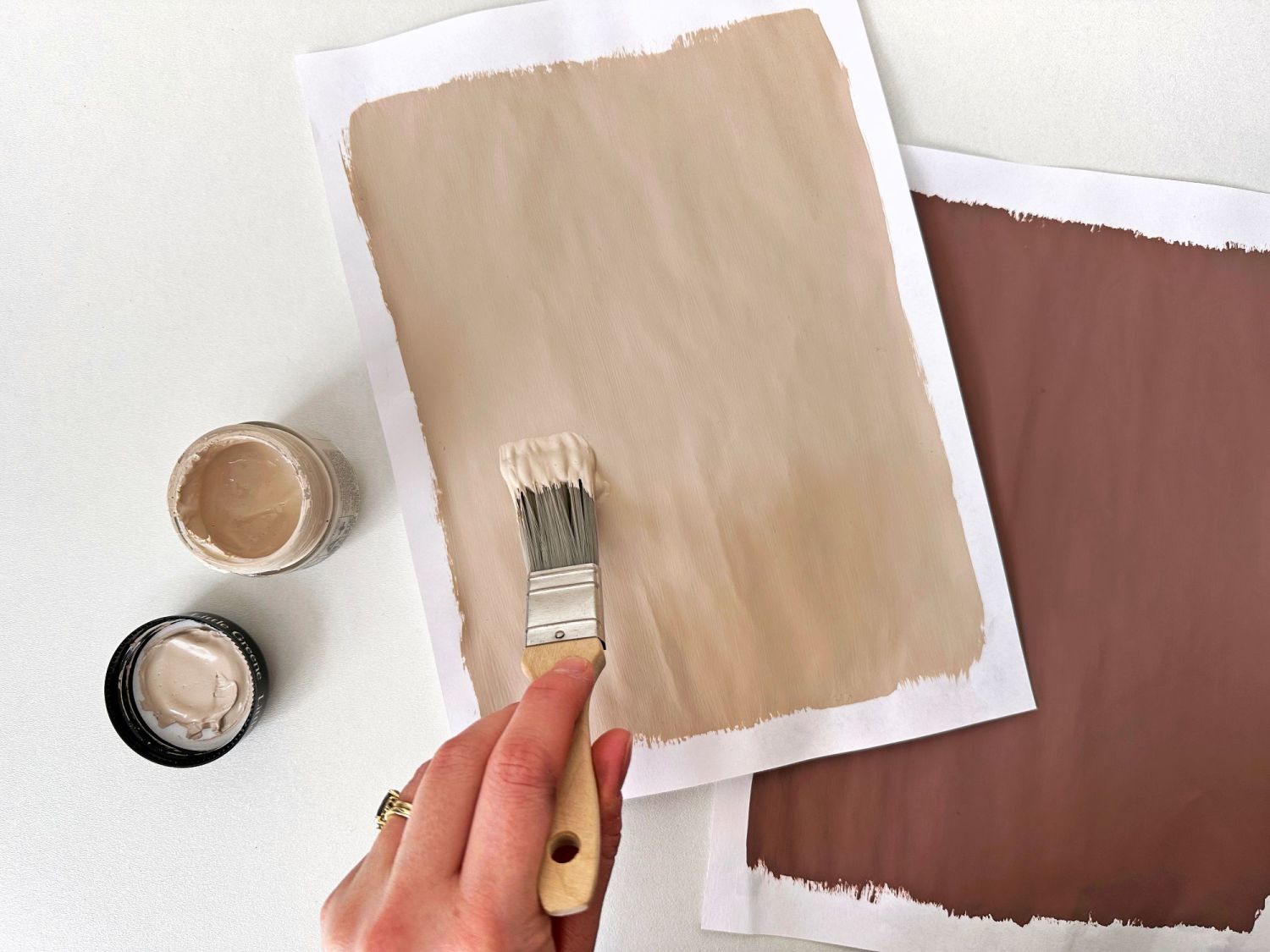 How to test paint colours in your home.