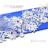  Crystal Candy Silicon Lace Moulds - Gold - Star