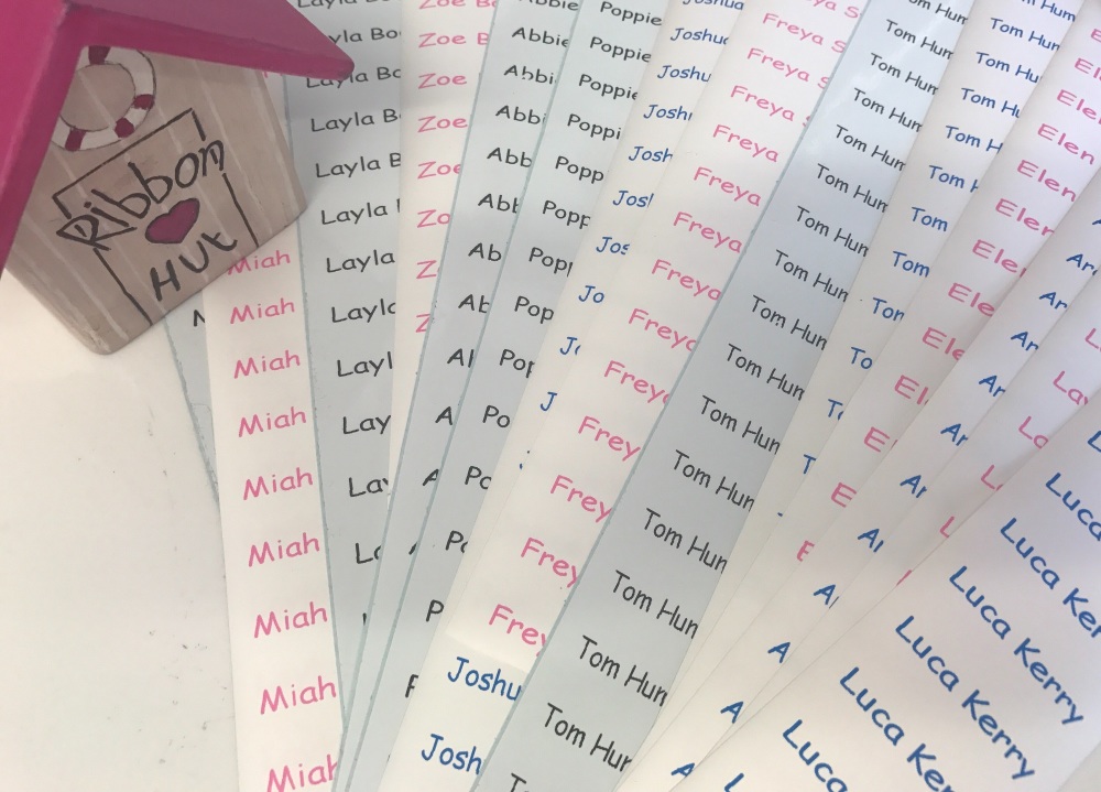  Name Tape Labels