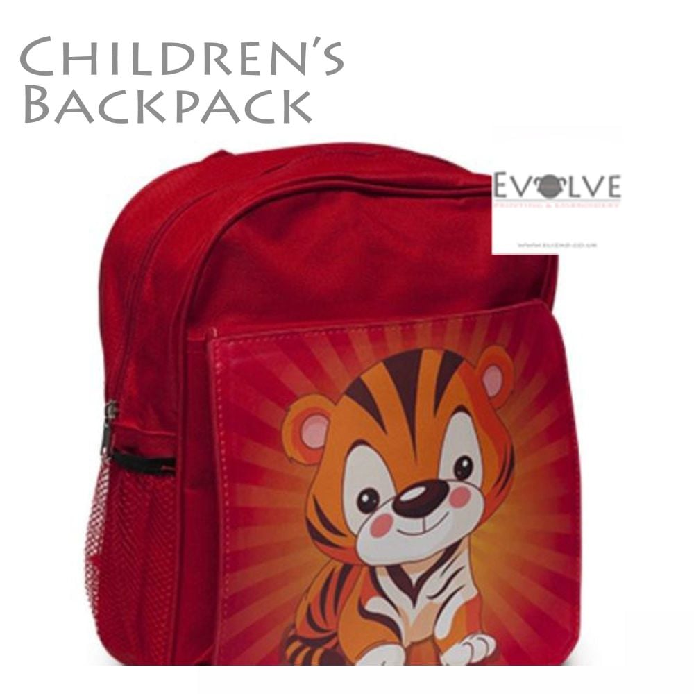 Childrens Printed Backpack