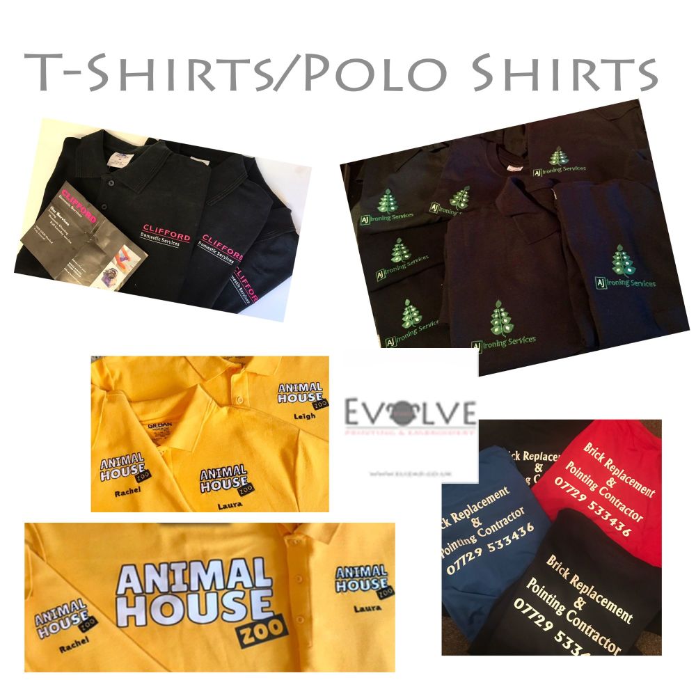 T-Shirts/Polo Shirts
