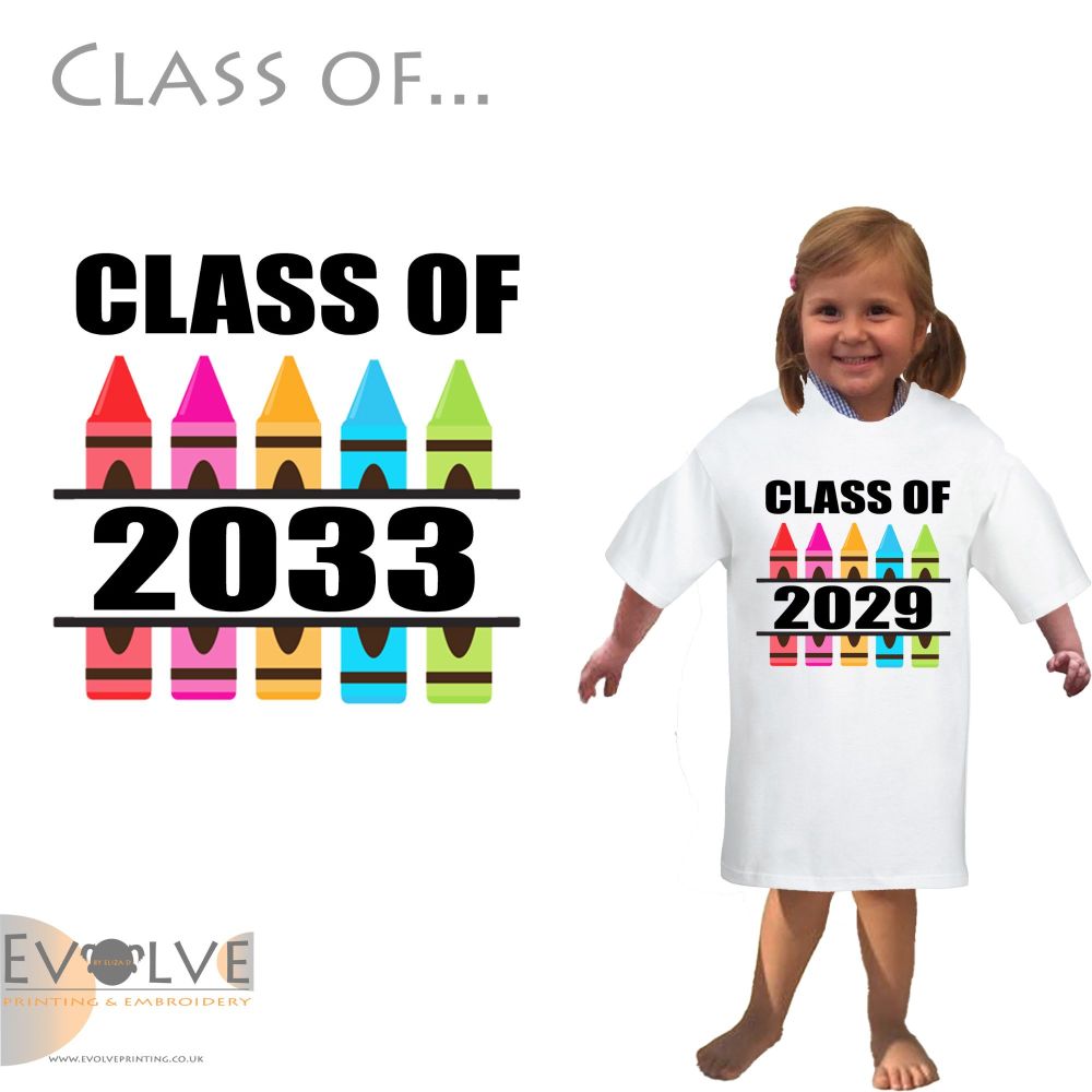 Class of...School Starter Tshirt