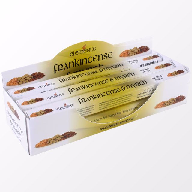 Elements - Frankincense and Myrrh Incense Sticks
