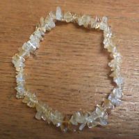 Gemstone Chip Bracelet - Citrine