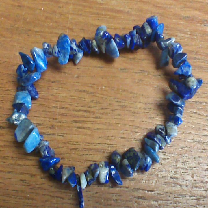 Gemstone Chip Bracelet - Lapis Lazuli